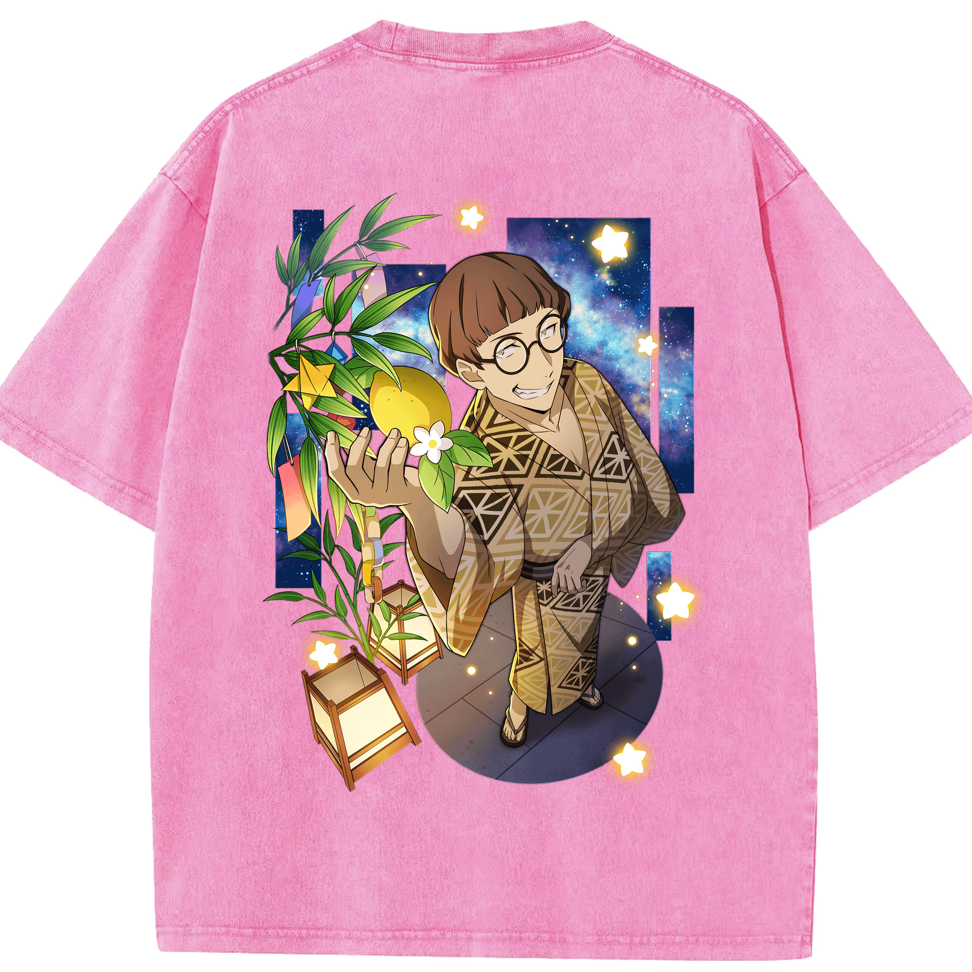 （画像用） 文豪ストレイドッグス Bungo Stray Dogs 綿100% ヴィンテージ風 半袖Tシャツ（背面プリント）